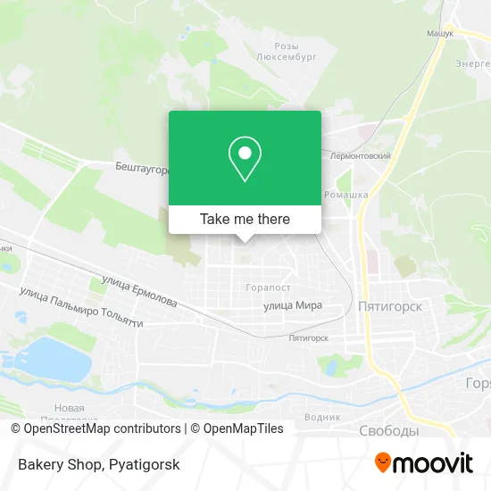 Bakery Shop map