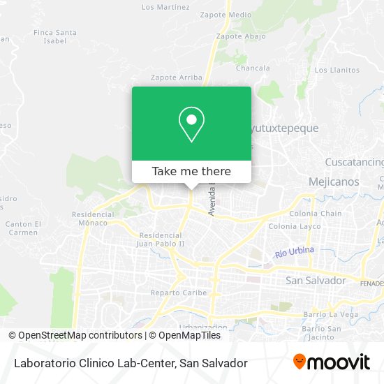 Laboratorio Clinico Lab-Center map