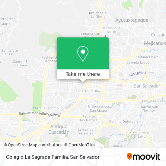Colegio La Sagrada Familia map