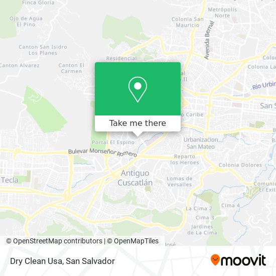 Dry Clean Usa map