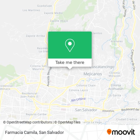 Farmacia Camila map