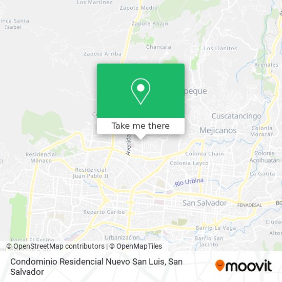 Condominio Residencial Nuevo San Luis map