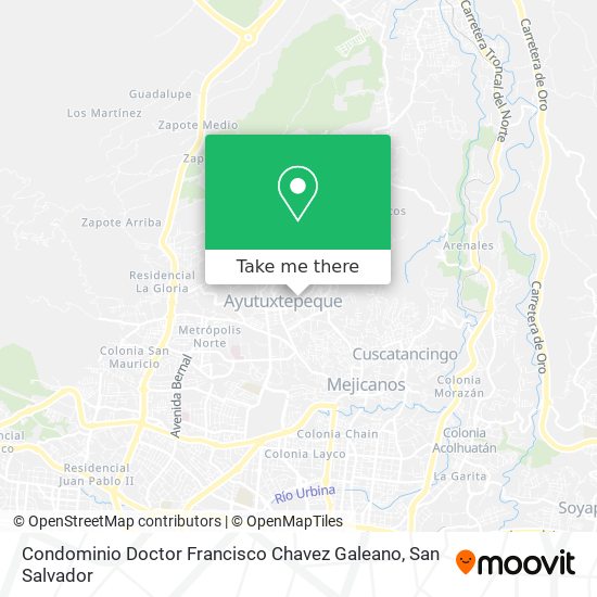 Condominio Doctor Francisco Chavez Galeano map