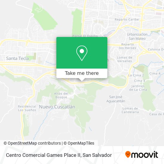 Centro Comercial Games Place II map