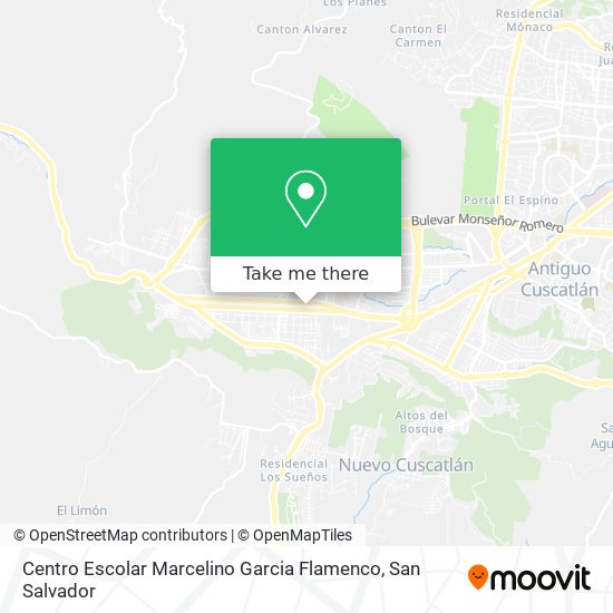 Centro Escolar Marcelino Garcia Flamenco map