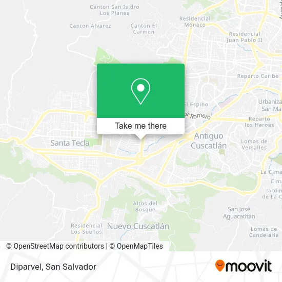 Diparvel map