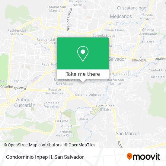 Condominio Inpep II map