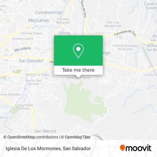 Iglesia De Los Mormones map