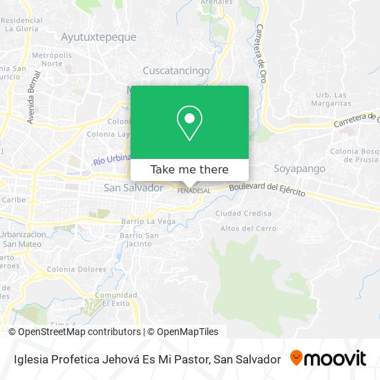 Iglesia Profetica Jehová Es Mi Pastor map