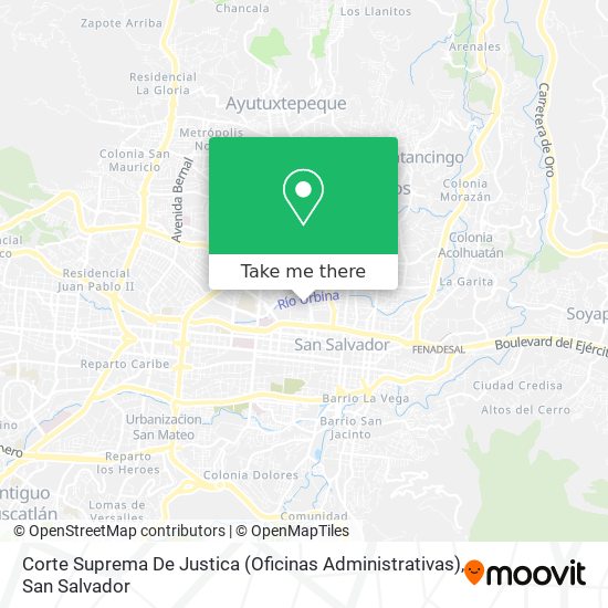 Corte Suprema De Justica (Oficinas Administrativas) map