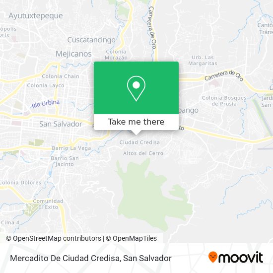 Mercadito De Ciudad Credisa map