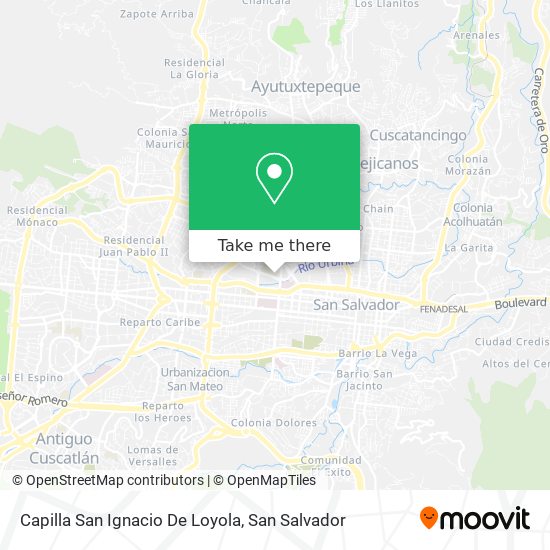 Mapa de Capilla San Ignacio De Loyola