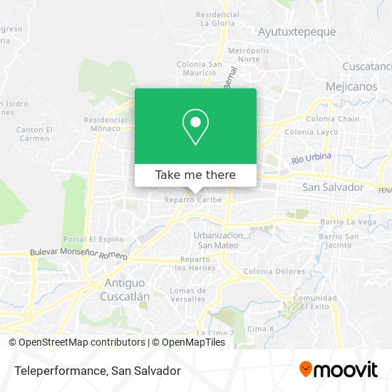 Teleperformance map
