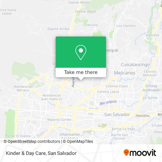 Kinder & Day Care map