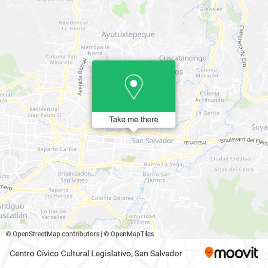 Centro Cívico Cultural Legislativo map