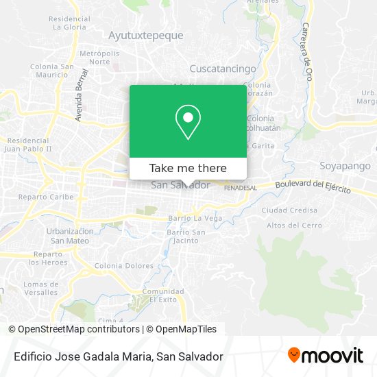 Edificio Jose Gadala Maria map