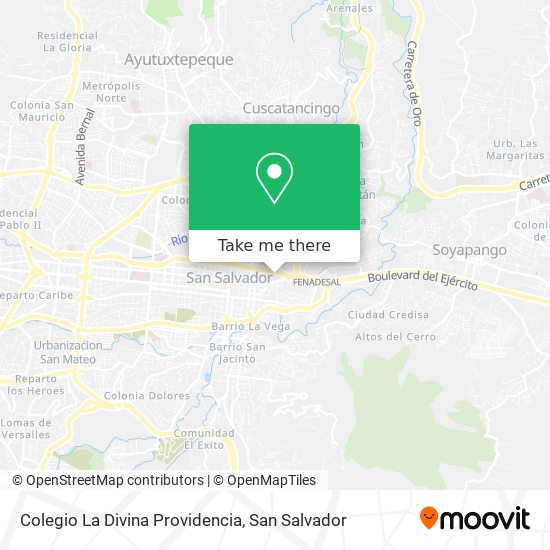 Colegio La Divina Providencia map