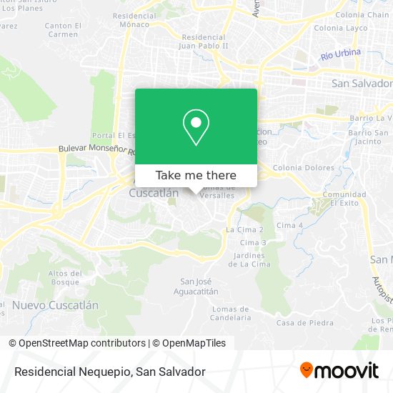 Residencial Nequepio map