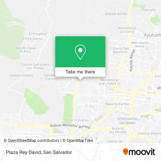Plaza Rey David map