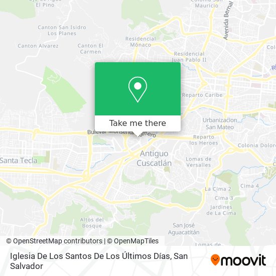 Iglesia De Los Santos De Los Últimos Días map