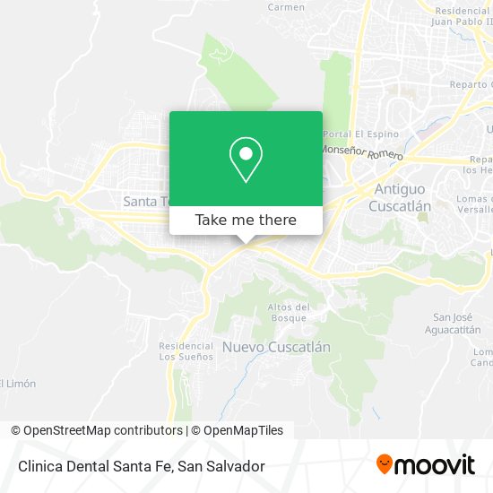 Clinica Dental Santa Fe map