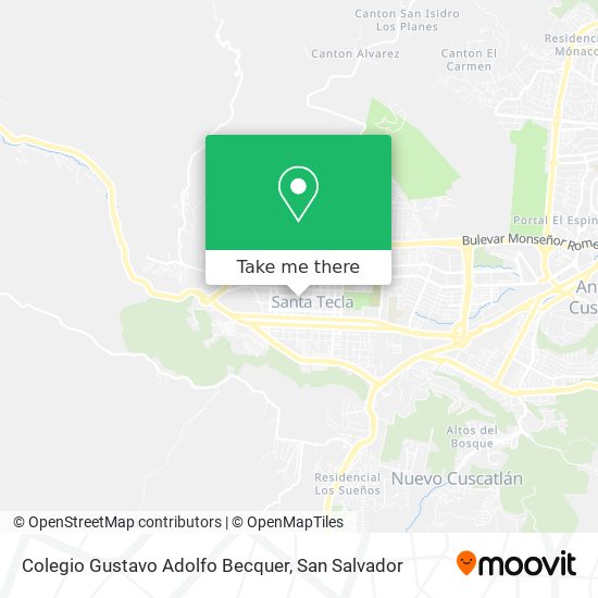 Colegio Gustavo Adolfo Becquer map