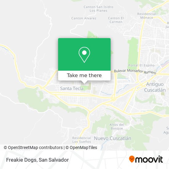 Mapa de Freakie Dogs