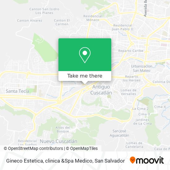 Gineco Estetica, clinica &Spa Medico map