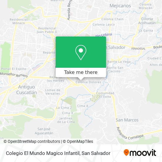 Colegio El Mundo Magico Infantil map