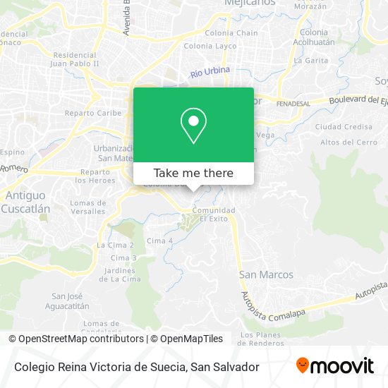 Colegio Reina Victoria de Suecia map