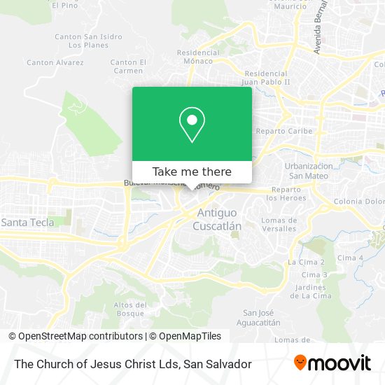 The Church of Jesus Christ Lds map