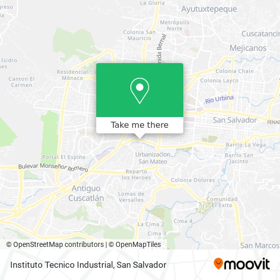 Instituto Tecnico Industrial map