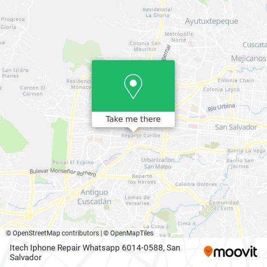 Itech Iphone Repair Whatsapp 6014-0588 map