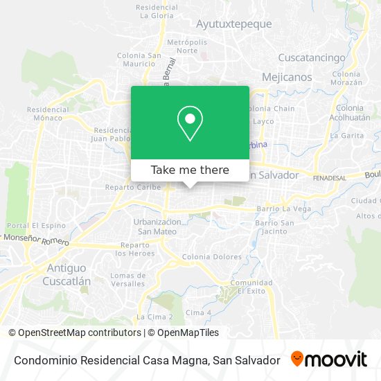 Condominio Residencial Casa Magna map