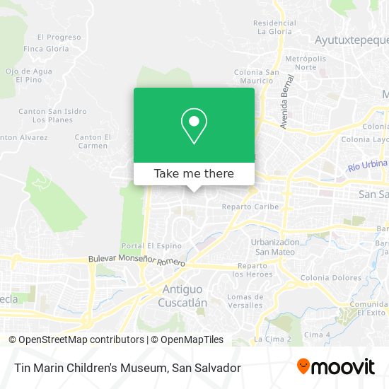 Tin Marin Children's Museum map