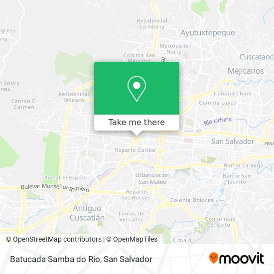 Batucada Samba do Rio map