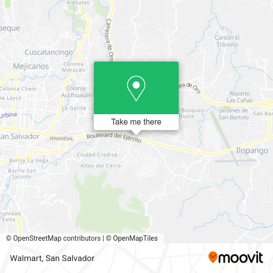 Walmart map