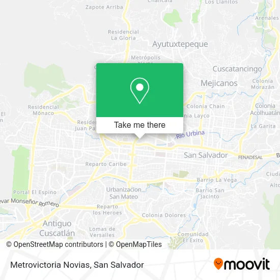 Metrovictoria Novias map