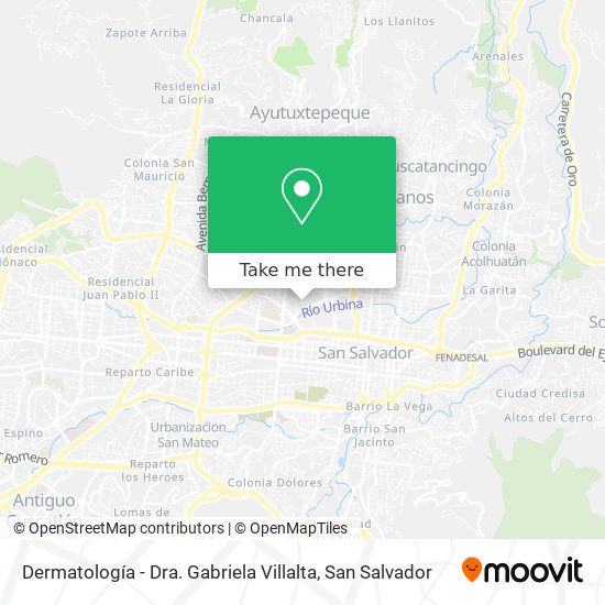 Mapa de Dermatología - Dra. Gabriela Villalta