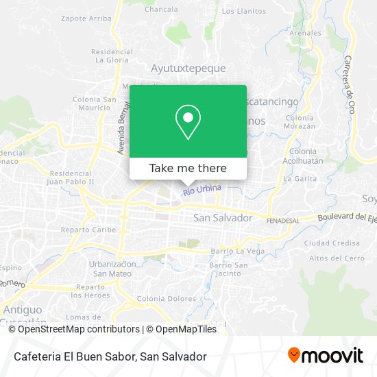 Cafeteria El Buen Sabor map
