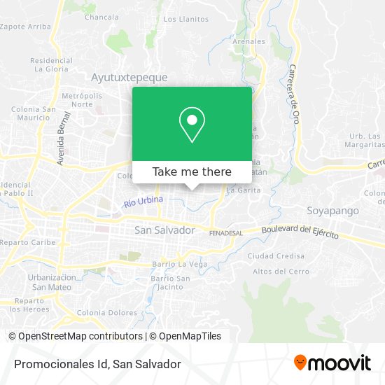 Promocionales Id map