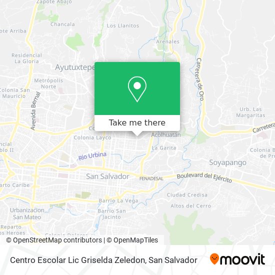 Centro Escolar Lic Griselda Zeledon map