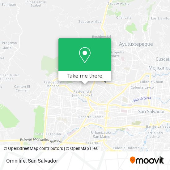 Omnilife map