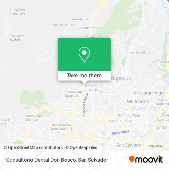 Consultorio Dental Don Bosco map