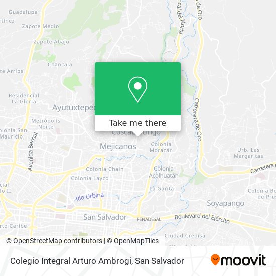Colegio Integral Arturo Ambrogi map