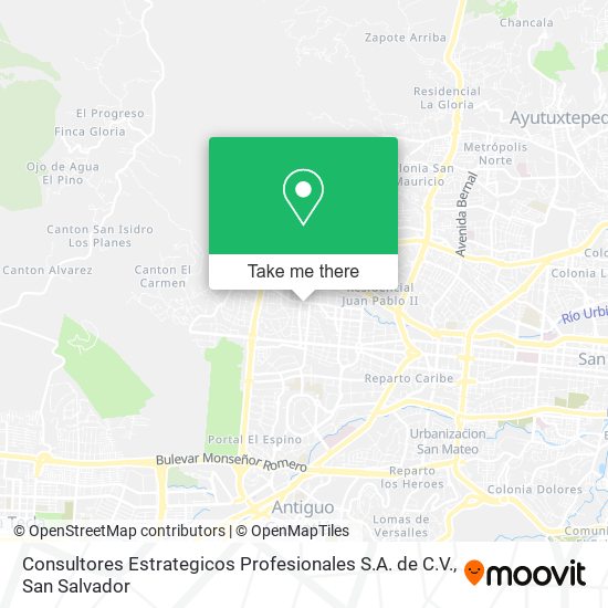 Consultores Estrategicos Profesionales S.A. de C.V. map