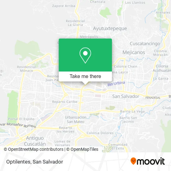 Optilentes map