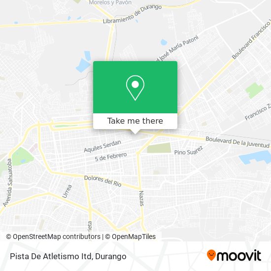 Pista De Atletismo Itd map