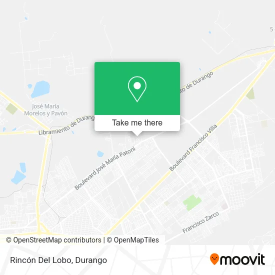 Mapa de Rincón Del Lobo