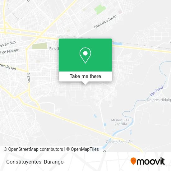 Mapa de Constituyentes